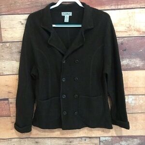 L.L.Bean Wool Jacket&Coat Sz S/M